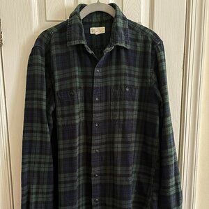 Gap Mens Flannel Button Down